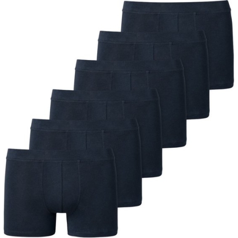 Schiesser Jongens shorts / pants 6 pack Teens Boys 95/5 Organic Cotton