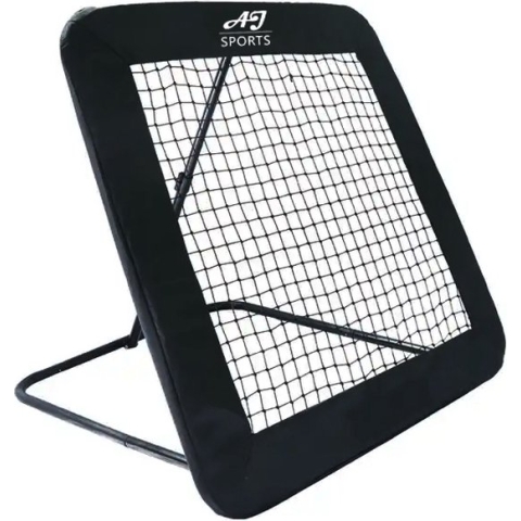 AJ-Sports Voetbal Rebounder 84x84cm - Rebounder Voetbal - Verstelbare Rebounder - Kickback - Inclusief 4 grondhaken - Voetbal Bouncer - Voetbal - Accessoires & Spullen voor Voetbal training - Trainingsmateriaal