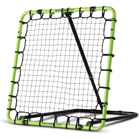 EXIT Tempo multisport rebounder 100x100cm - groen/zwart