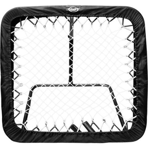 AXI RebounderPro88 Zwart - 88x88cm - Verstelbare rebounder - Kickback - Tchouk - Multisport