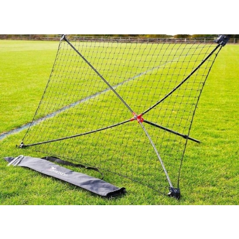 Precision Stuitbaltrainer 91,4 X 152,4 Cm Staal Zwart 5-delig