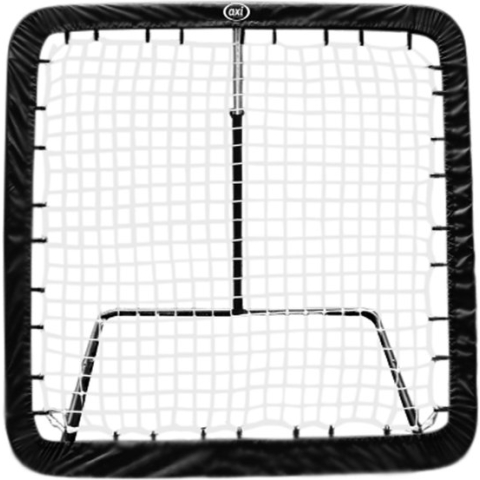 AXI RebounderPro120 Zwart - 120x120cm - Verstelbare rebounder - Kickback - Tchouk - Multisport