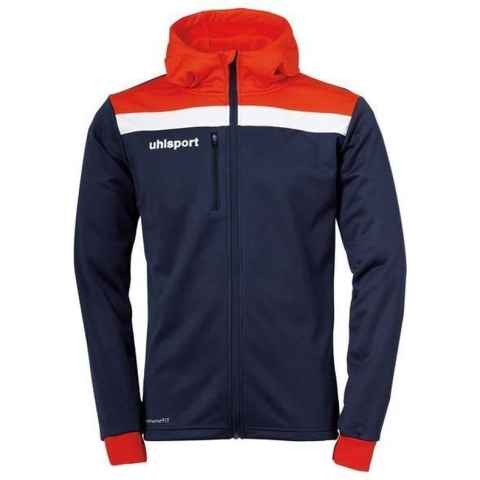 Uhlsport Offense 23 Multi Hood Jacket Kind Marine-Rood-Wit Maat 152