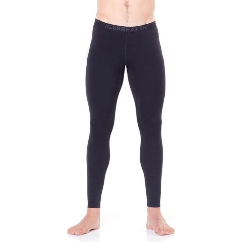 Icebreaker BF 200 Oasis Leggings - Heren - Thermobroek - Zwart