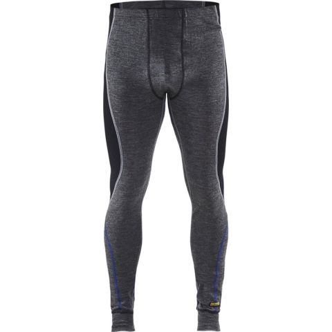 Blaklader Lange onderbroek 100% merino WARM 1849-1732 - Medium Grijs/Zwart - 5XL