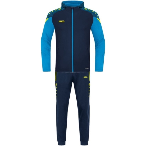 Jako Performance Trainingspak Polyester Met Capuchon Heren - Marine / Jako Blauw | Maat: 4XL