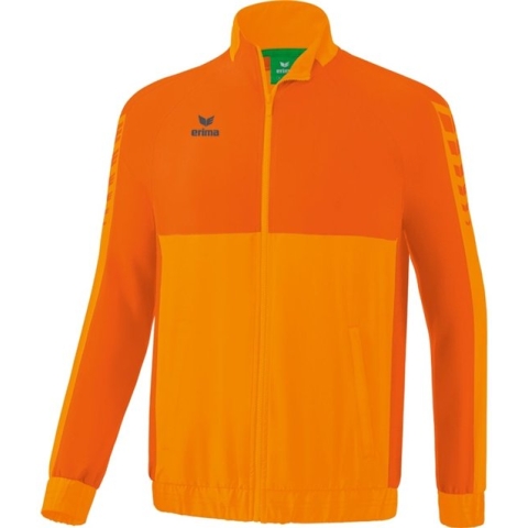 ERIMA Six Wings Presentatiejack New Orange-Oranje Maat XL