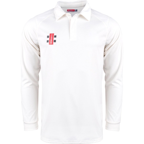 Gray-Nicolls Cricket SHIRT PRO PERF V2 L/S IVY XL Extra Large - Ivory