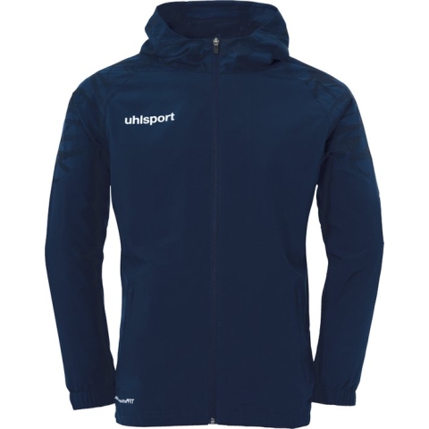 Uhlsport Goal 25 Evo Woven Hood Jacket Marine Maat M
