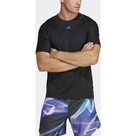 adidas Performance HEAT.RDY HIIT Elevated Training T-shirt - Heren - Zwart- XS