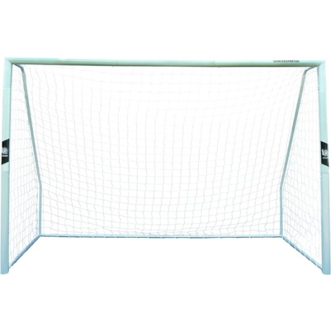 Ocean 5 Grote Voetbalgoal Goalkeeper, XXL Outdoor Voetbaldoel voor in de Tuin, van Metaal, Professionele Voetbalgoal Kind, Tiener en Volwassene, extra groot, 3 meter
