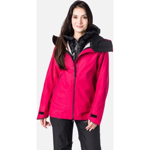 Rossignol SKPR 3L ski jas dames - roze - maat M