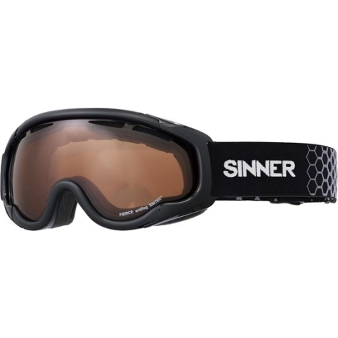 Sinner Skibril Fierce Matte Black