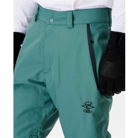 Long Sports Trousers Rip Curl Rocker Ski Cyan