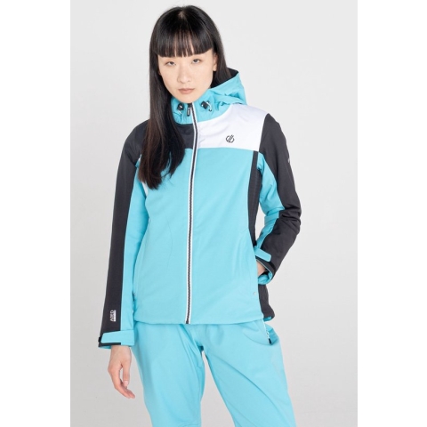 Dare2B Dames Ice Gleam Jas ActivePk/Blk Maat S/36