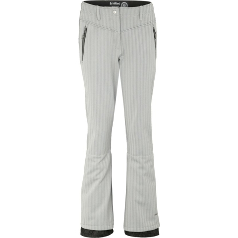 Killtec - Jilia softshell - wintersport broek - dames - wit - maat 40