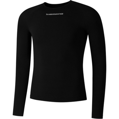Shimano Vertex fiets ondershirt lange mouwen zwart - maat XXL
