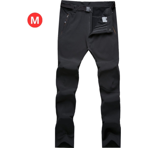 Skibroek - Skipak - Snowboard Broek - Winterbroek - Sneeuwbroek - Heren - Dames - Unisex - Wintersport - Zwart M