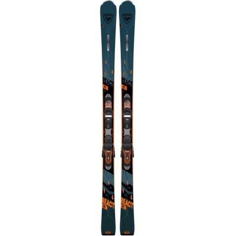 Rossingol React 6 CA Allmountain ski's oranje/blauw - 156 cm - 73mm