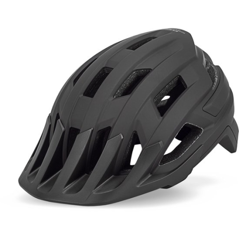 CUBE Fietshelm Rook - Mountainbikehelm - 18 Ventilatiegaten - 180+ fit-systeem - EPS Double In-Mould - 52-57 cm - M - Zwart