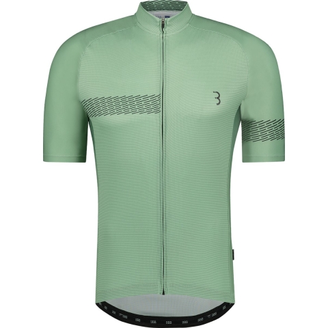 BBB Cycling ComfortFit 2.0 Fietsshirt Heren - Korte Mouwen - Comfort Wielrenshirt - Salie Wielertenue - Maat S - BBW-407