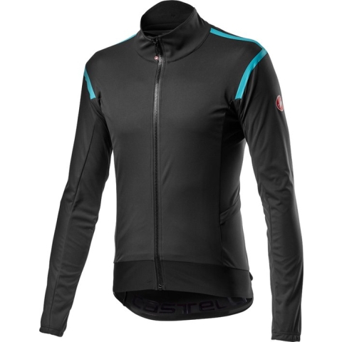Castelli Fietsjack Lange mouwen Rain or Shine Heren Grijs - Alpha RoS 2 Light Jacket Dark Gray - M