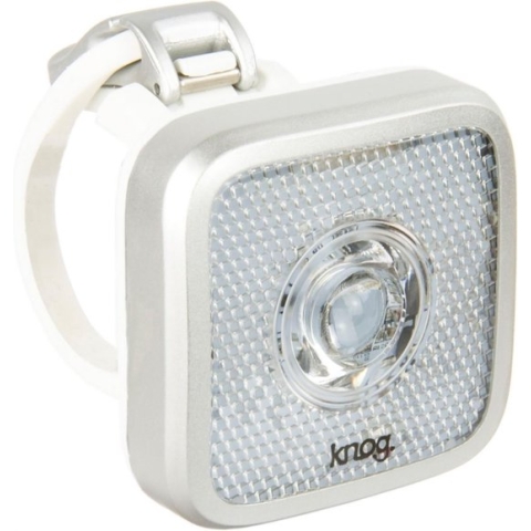 Knog Blinder MOB Eyeballer Fietsverlichting witte LED zilver