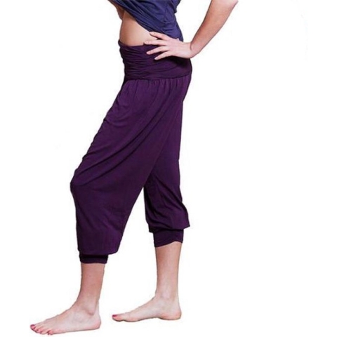 Yoga broek - Comfort Flow - Paars - Maat M/L