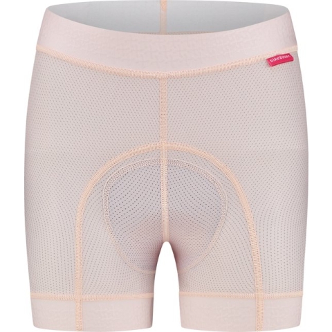 Bikeboxer Dames E-bike fietsonderbroek met zeem Beige - L