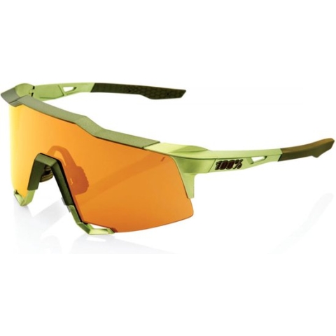 100% SPEEDCRAFT® Matte Metallic Viperidae Bronze Multilayer Mirror Lens + Clear Lens Included