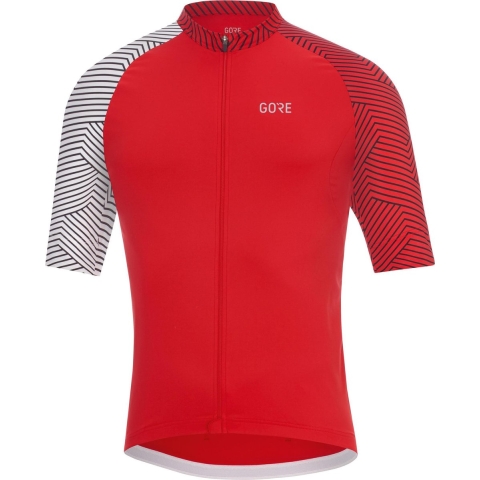 GORE WEAR C5 Optiline Jersey Heren, rood Maat L
