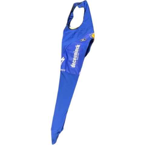 Deceuninck Quik Step VErmarc Panty Roubaix met bretellen + LD Zeem Maat XXL