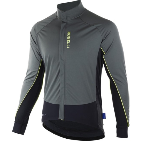 Wielershirt LM W2 Grijs/FluorGeel 3XL