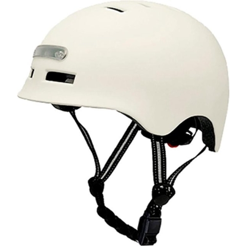 Optimiz Fietshelm met geïntegreerd voor- en achterlicht - EN 1078- S (53-54cm)