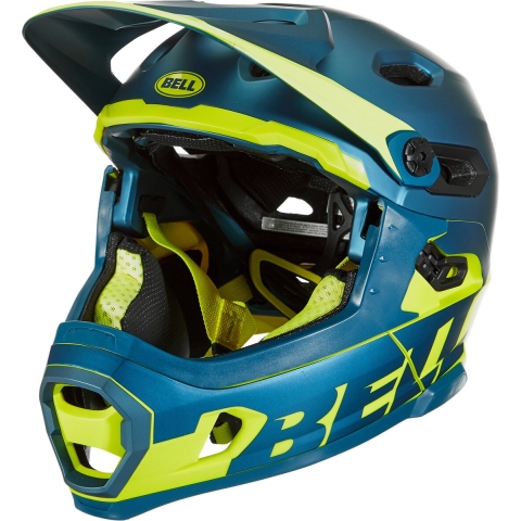 Bell Super Dh Mips Downhill Helm Blauw S
