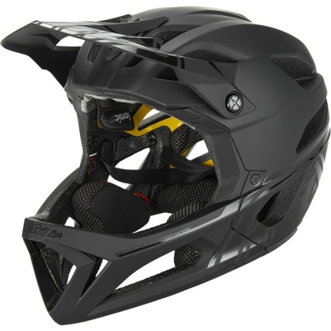 Troy Lee Designs Stage MIPS Helm, stealth midnight Hoofdomtrek M/L | 57-60cm