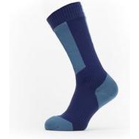 Sealskinz Waterproof Cold Weather Mid Length Sock with Hydrostop Fietssokken Unisex - Maat L