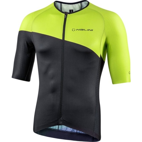 NALINI BAS ERGO LASER JERSEY SS BLACK GREEN
