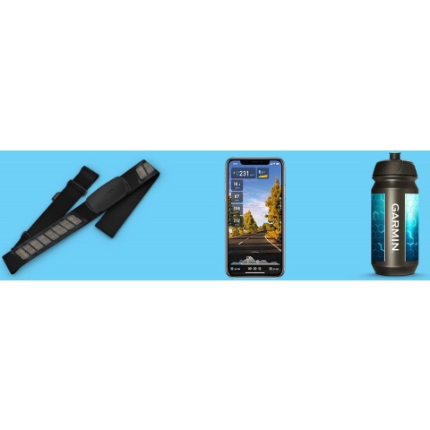 Tacx accessoire pakket - inclusief HRM Dual en 6 maanden Tacx premium lidmaatschap