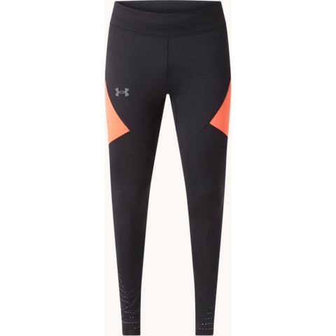 Under Armour Hardlooplegging met speedpocket en HeatGear - Zwart/ Rood - Maat M