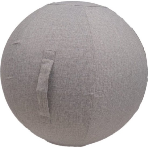Zaza Home Zitbal Yoga Bal Licht Grijs Kleuren- 65Cm