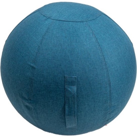 Zaza Home Zitbal Yoga Bal Blauw Kleuren- 65Cm