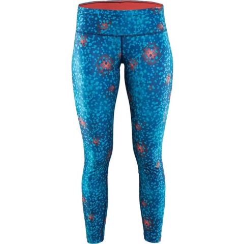 Craft Fietsbroek - Maat S  - Vrouwen - blauw/groen/oranje