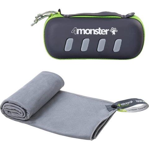 Microvezel handdoeken in 5 kleuren, absorberende sporthanddoek, ultralicht, sneldrogende reishanddoek voor fitness, sport, sauna, yoga, reizen