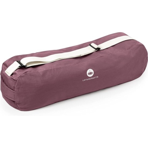 Yogatas PUNE van biologisch katoen - biologisch & duurzaam geproduceerd - grote yogamattas met extra ruimte - tas voor yogamatten & yoga-accessoires