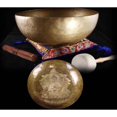 Medicijn Boeddha klankschaal - 26cm - 1600-1800g