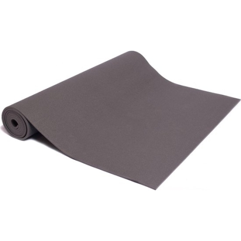 Yogamat studio grijs extra lang - Lotus | 4,5 mm