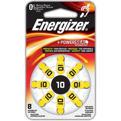 Energizer EN-53542573400 Zinc-air Batterij Pr70 1.4 V 8-blister