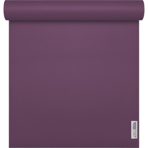 Yogistar Yogamat sun - 4 mm plum 185cm x 65cm x 4mm