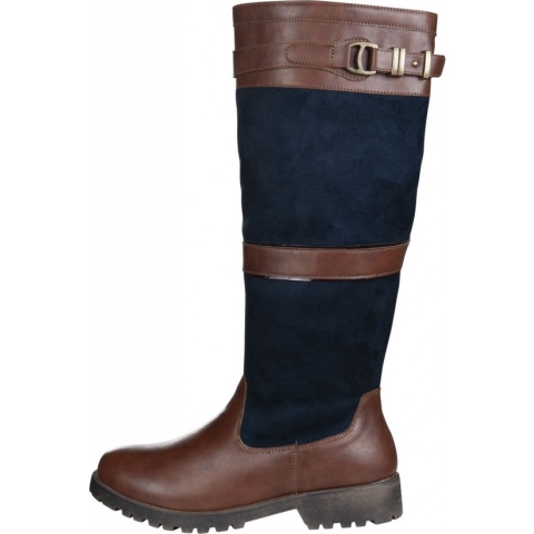 Outdoorlaars winter Meghan bruin/blauw maat 36